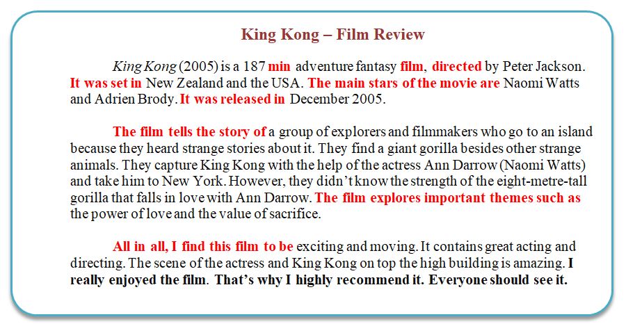 kingkong review. 
